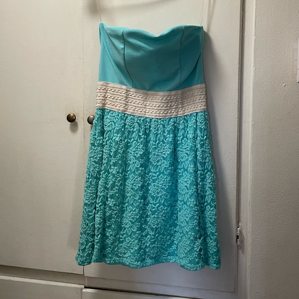 Rue 21 Teal Dress Size Small